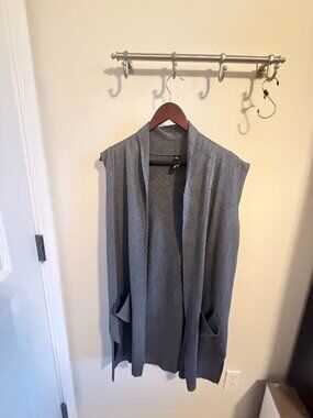 GNW Gray Cardigan with Pockets